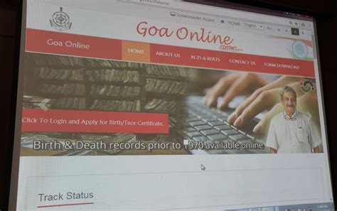 goa online sign in